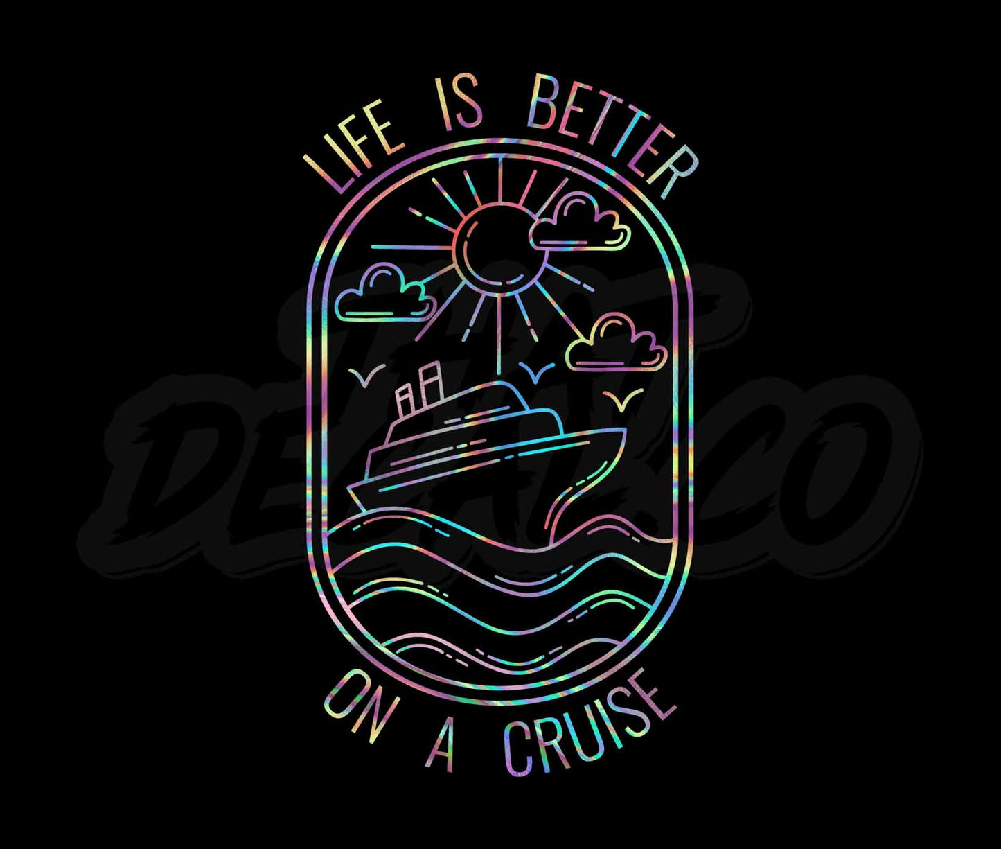 Summer Tshirt Design Cruise