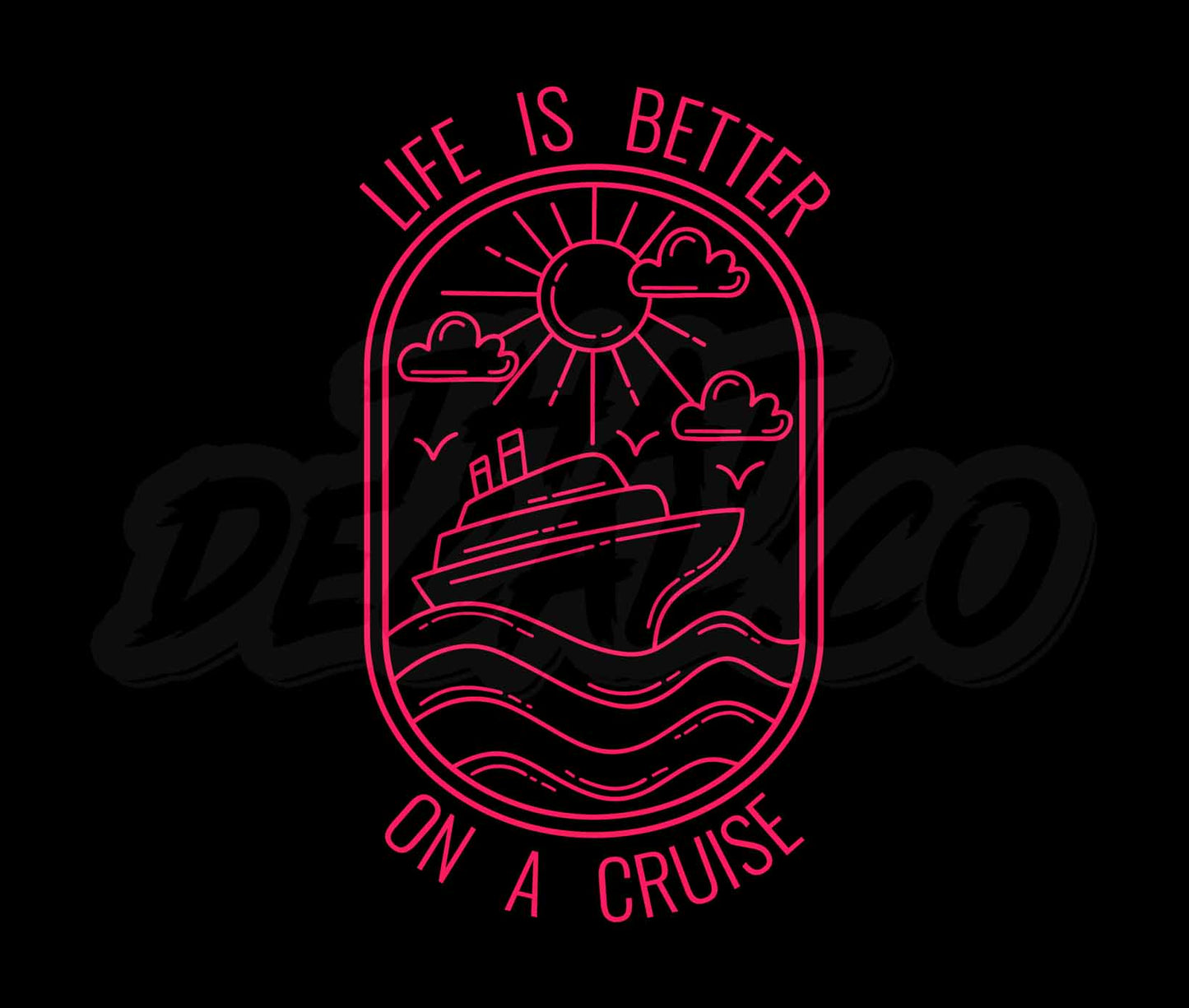 Summer Tshirt Design Cruise