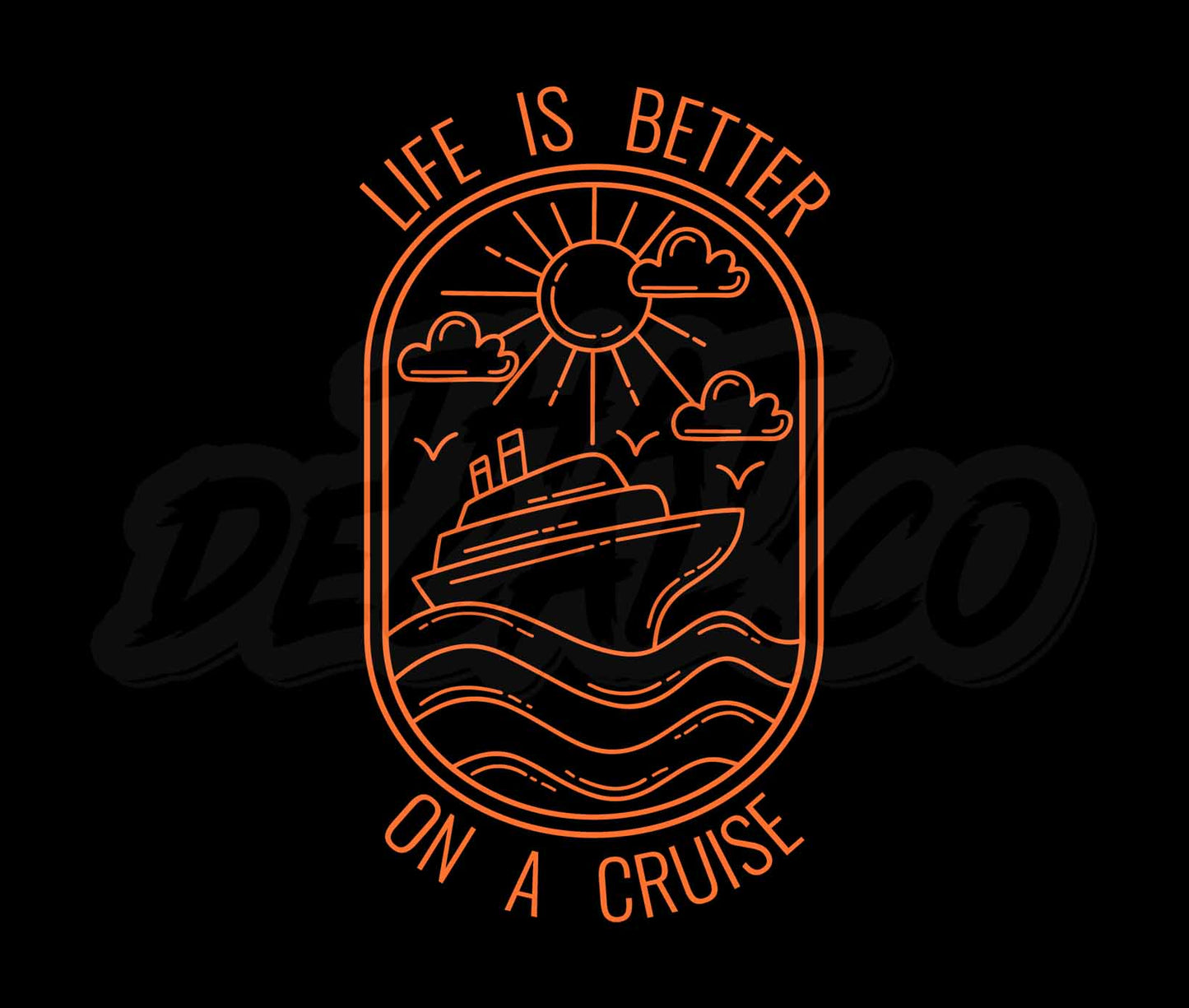 Summer Tshirt Design Cruise