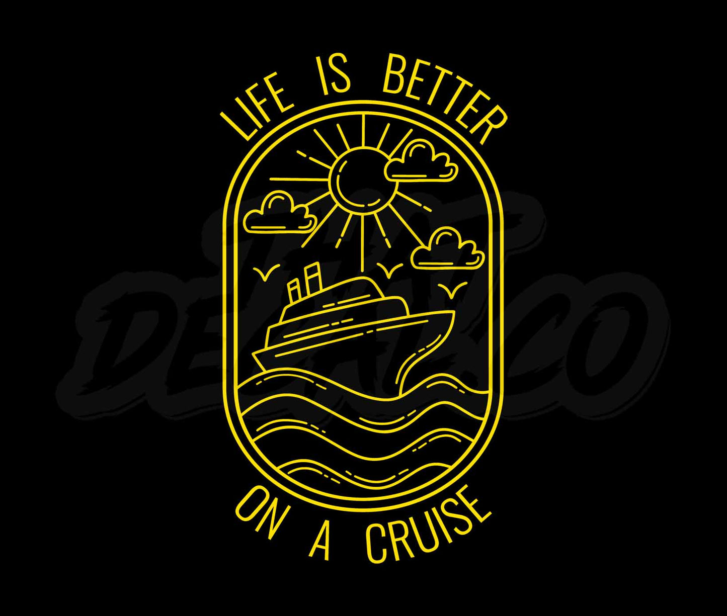 Summer Tshirt Design Cruise