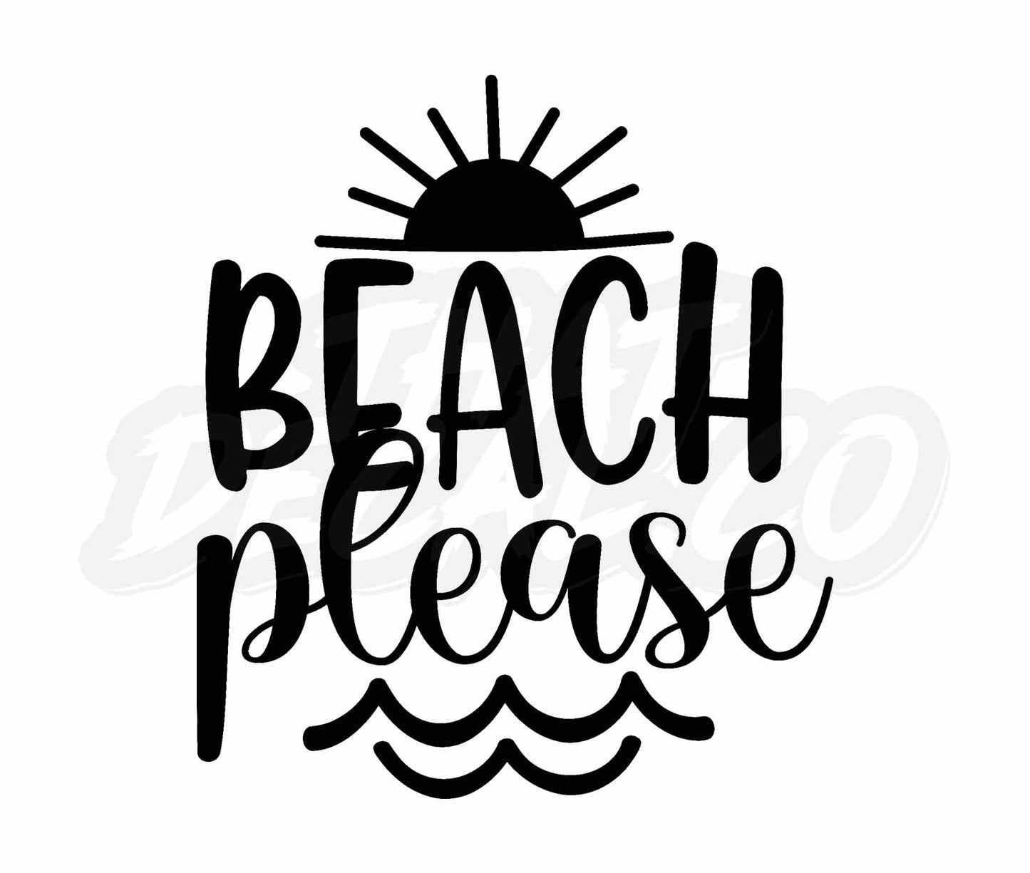 Beach Please PNG