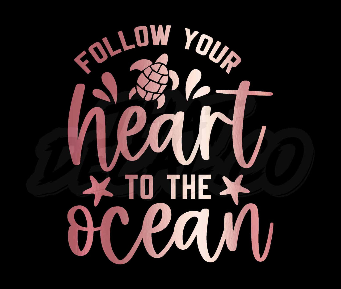 Follow your heart to the ocean