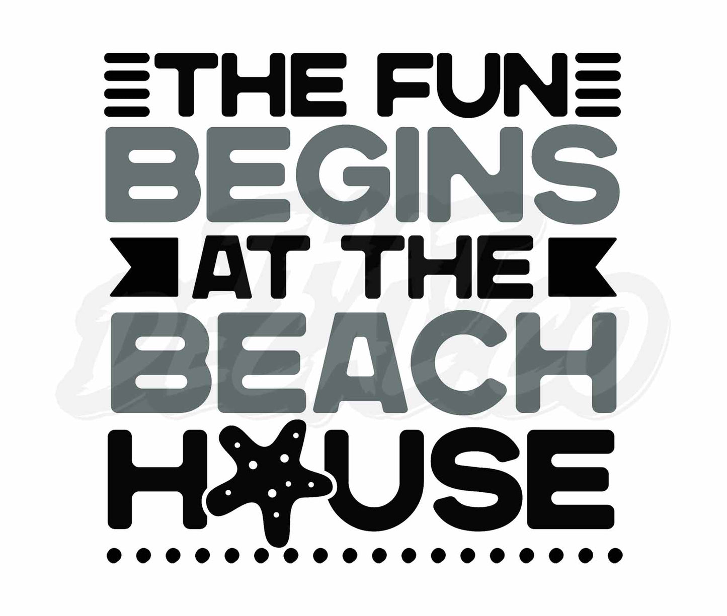 The Fun Begins At The Beach House