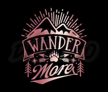 Wander more