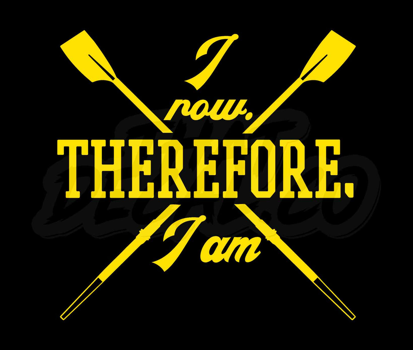 I Row Therefore I Am