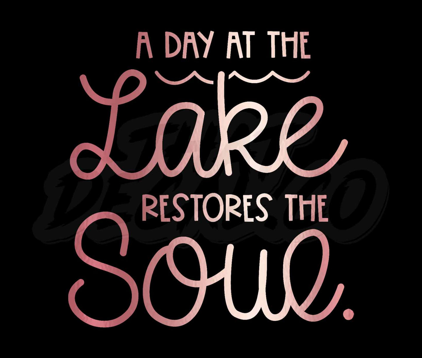 Lake Restores Soul