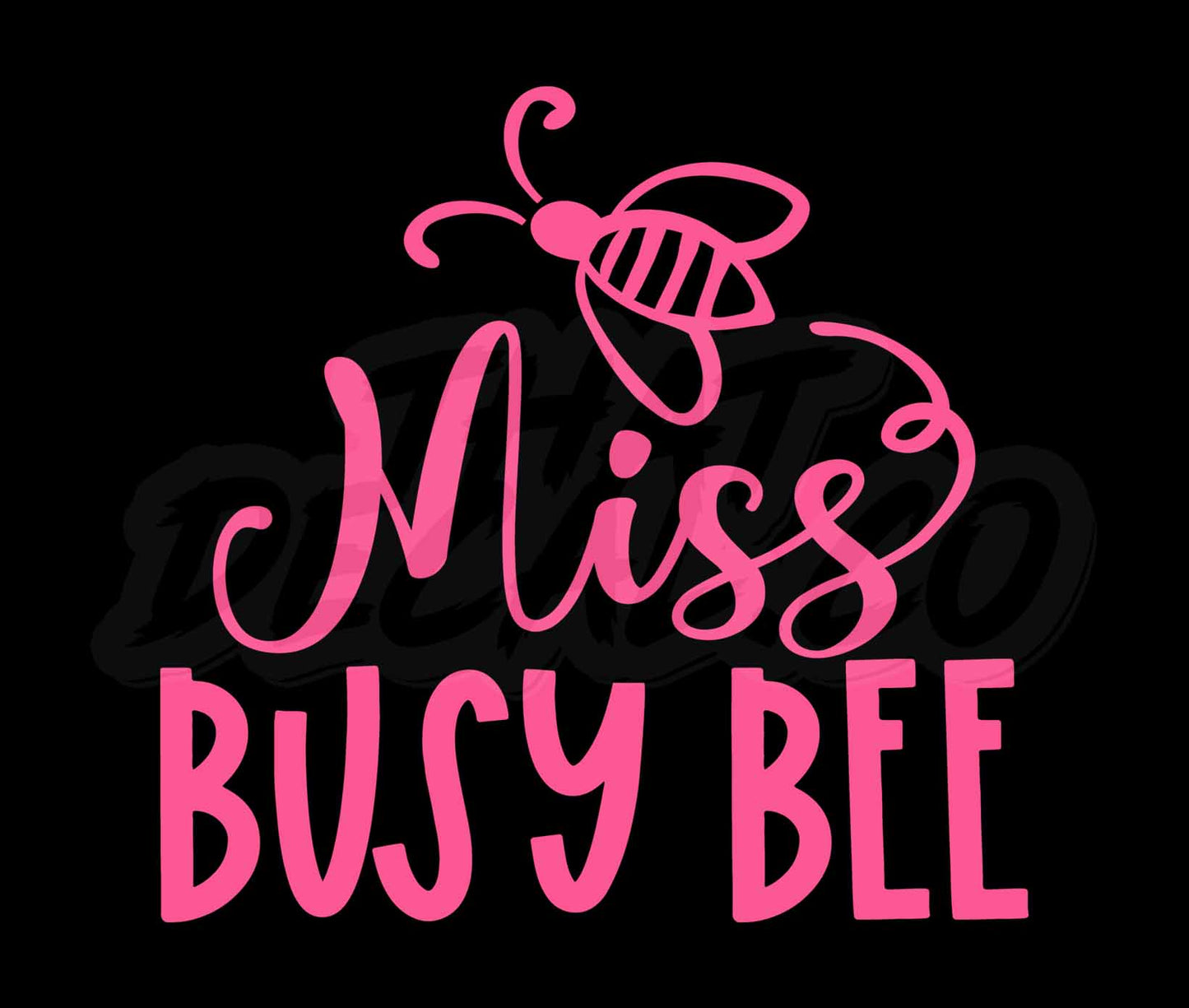 Miss Busy Bee