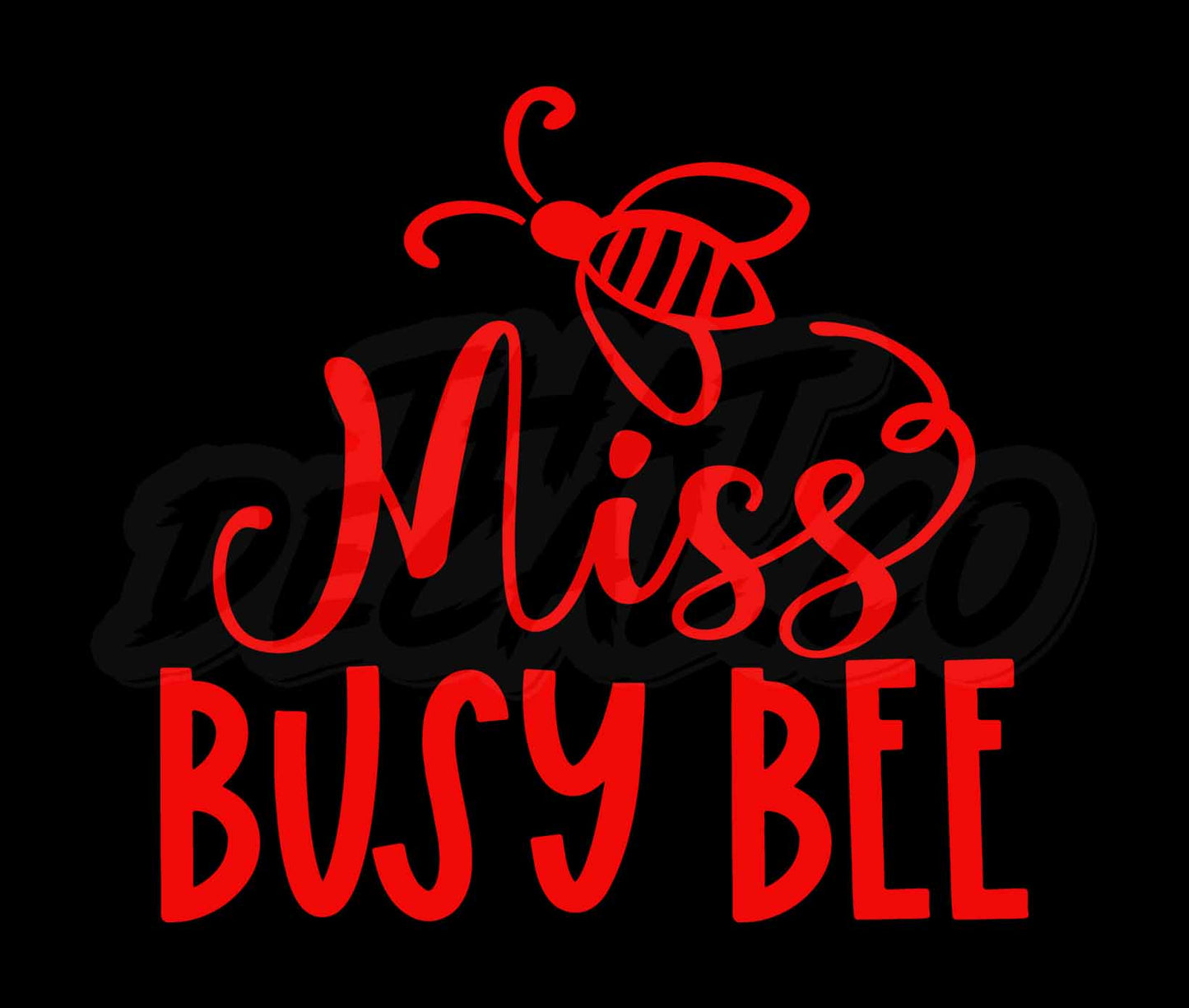 Miss Busy Bee