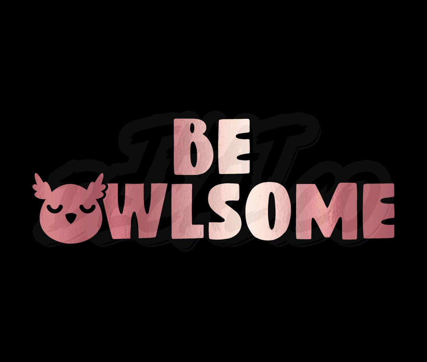 Be Owlsome