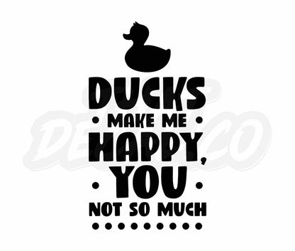 Ducks Make Me Happy