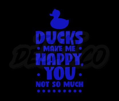 Ducks Make Me Happy