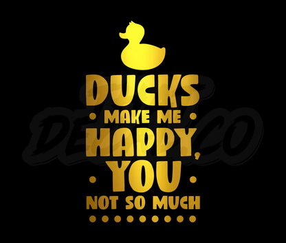 Ducks Make Me Happy