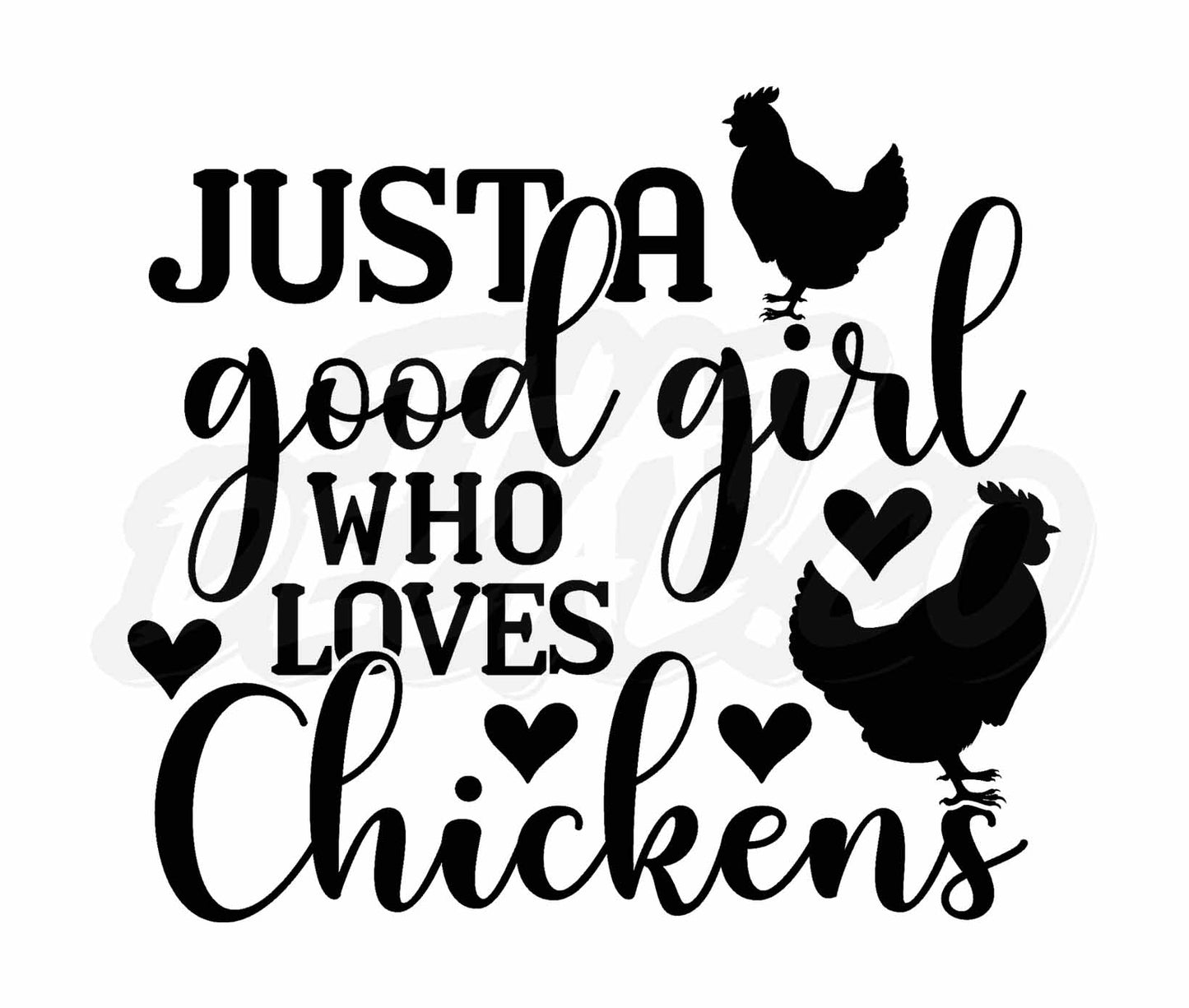 Girl Who Loves Chickens