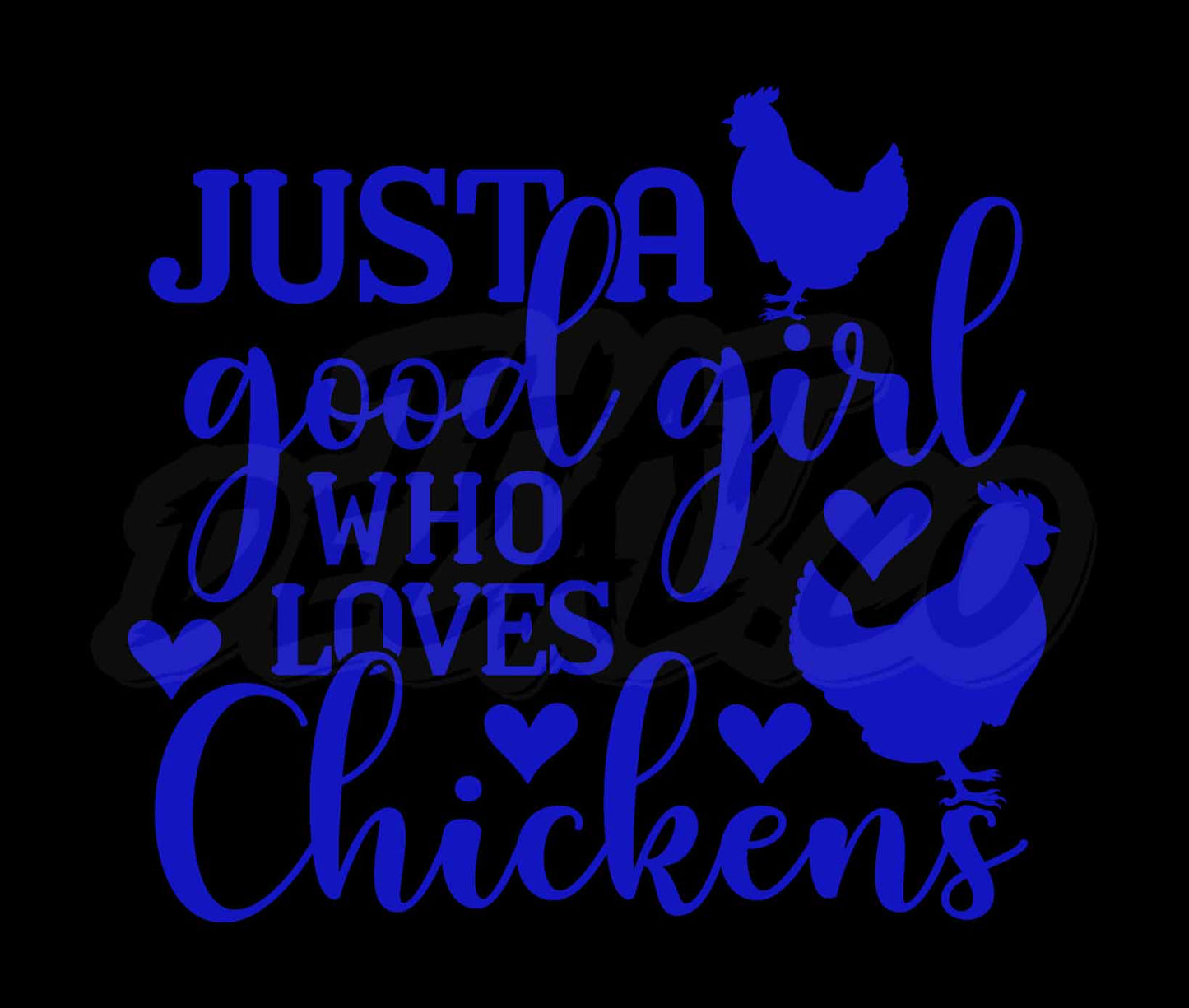 Girl Who Loves Chickens