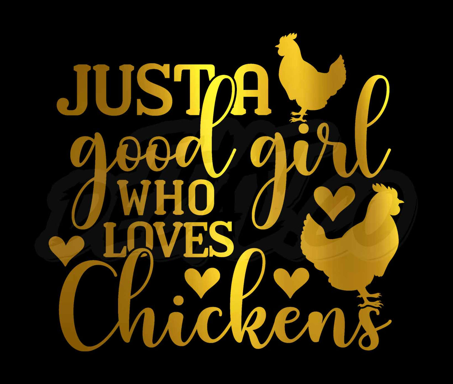 Girl Who Loves Chickens