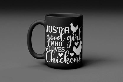 Girl Who Loves Chickens