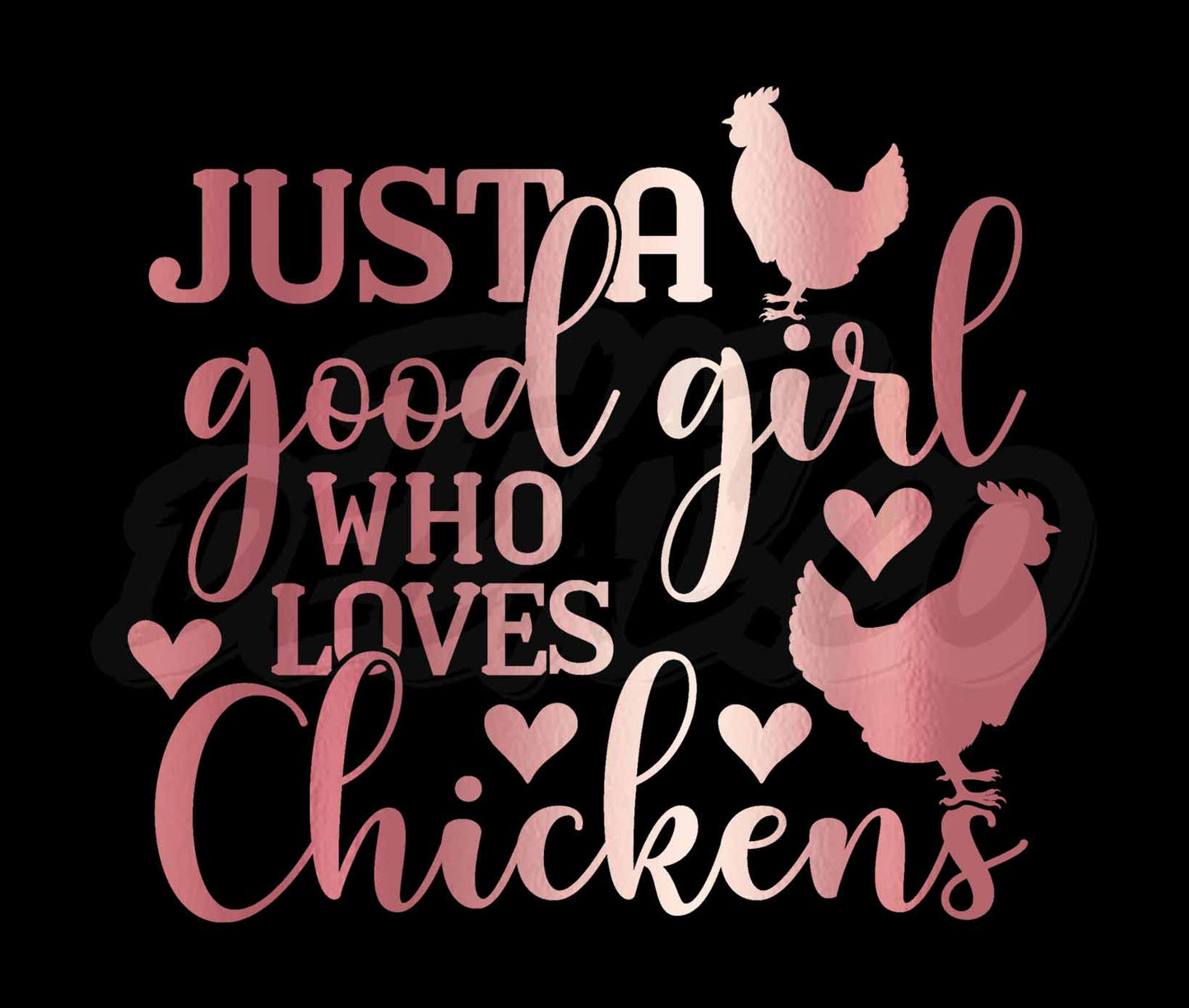 Girl Who Loves Chickens