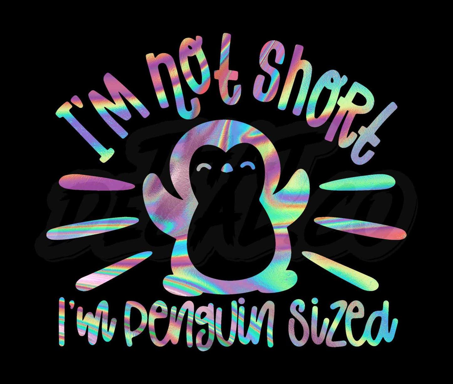 Im not short penguin