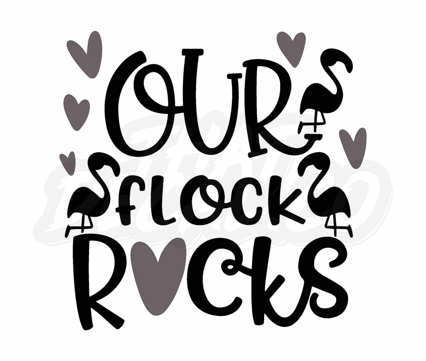 Our flock rocks