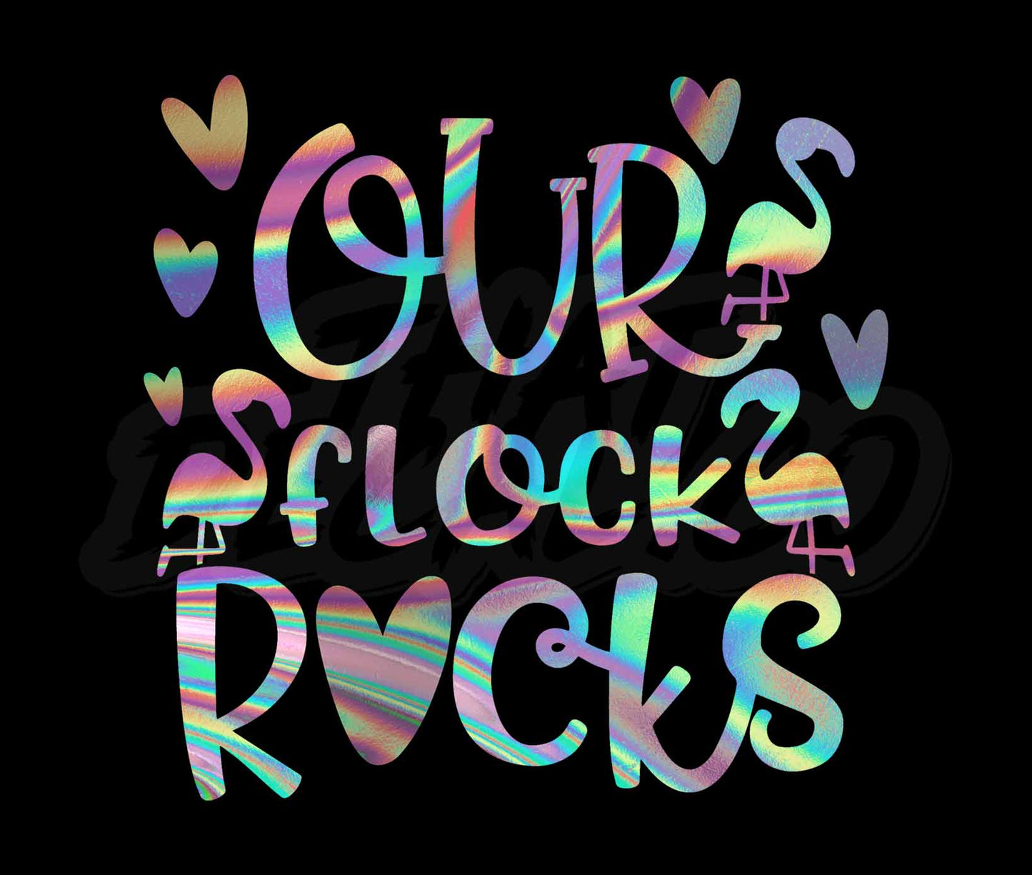 Our flock rocks