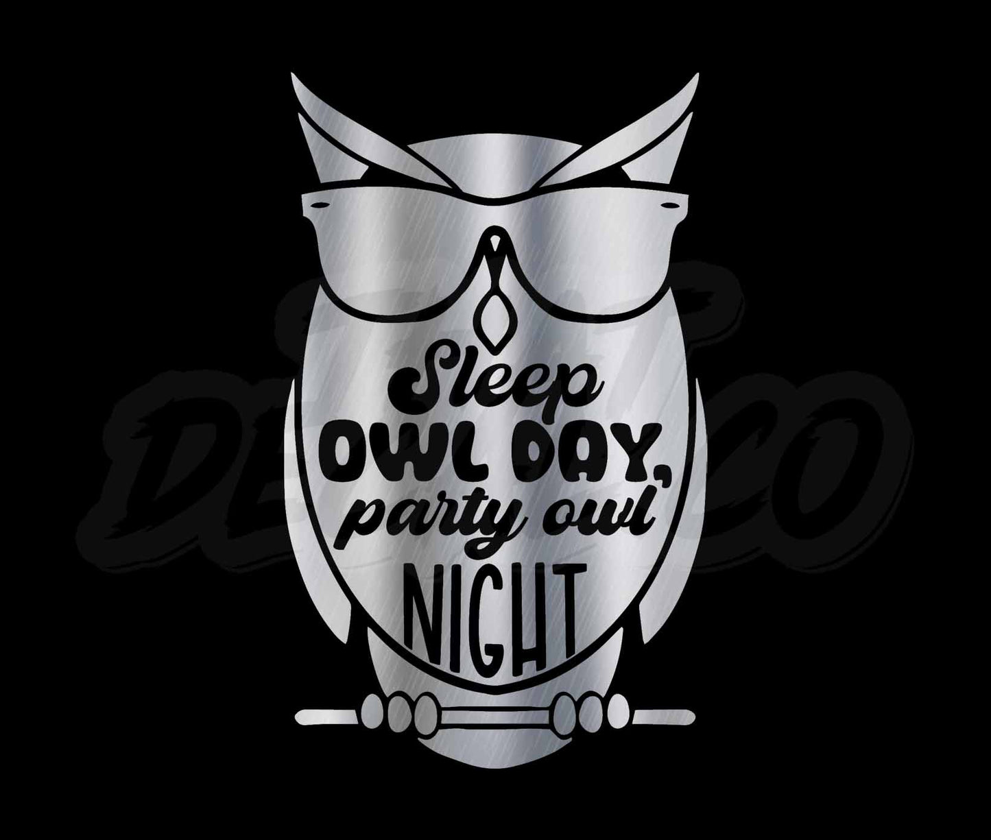 Sleep Owl Day Party Owl Night