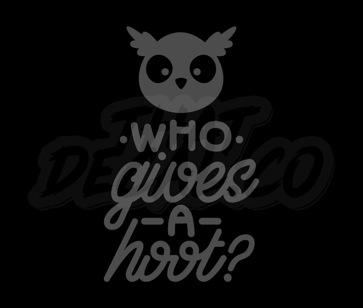 Who Gives A Hoot