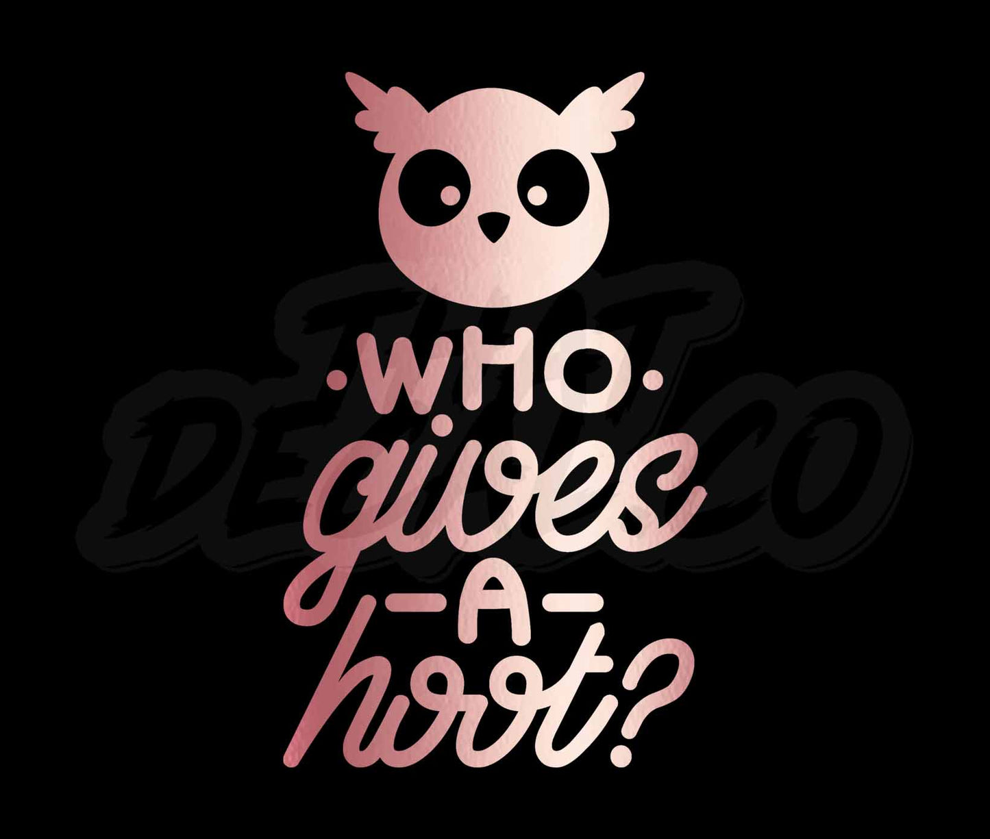 Who Gives A Hoot