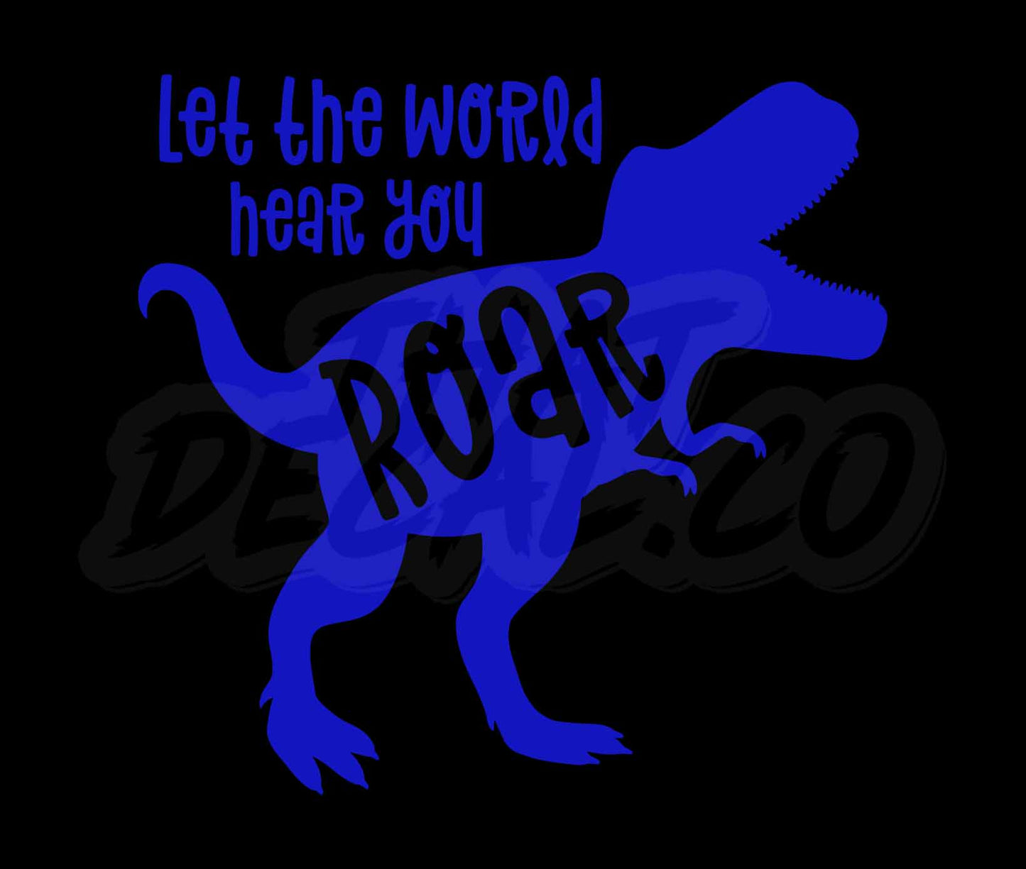 Let the world hear you roar(2)