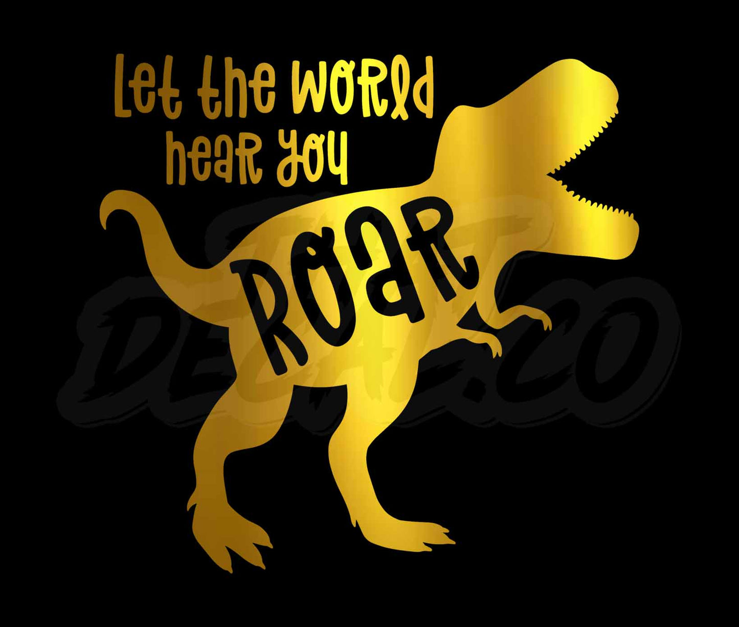 Let the world hear you roar(2)