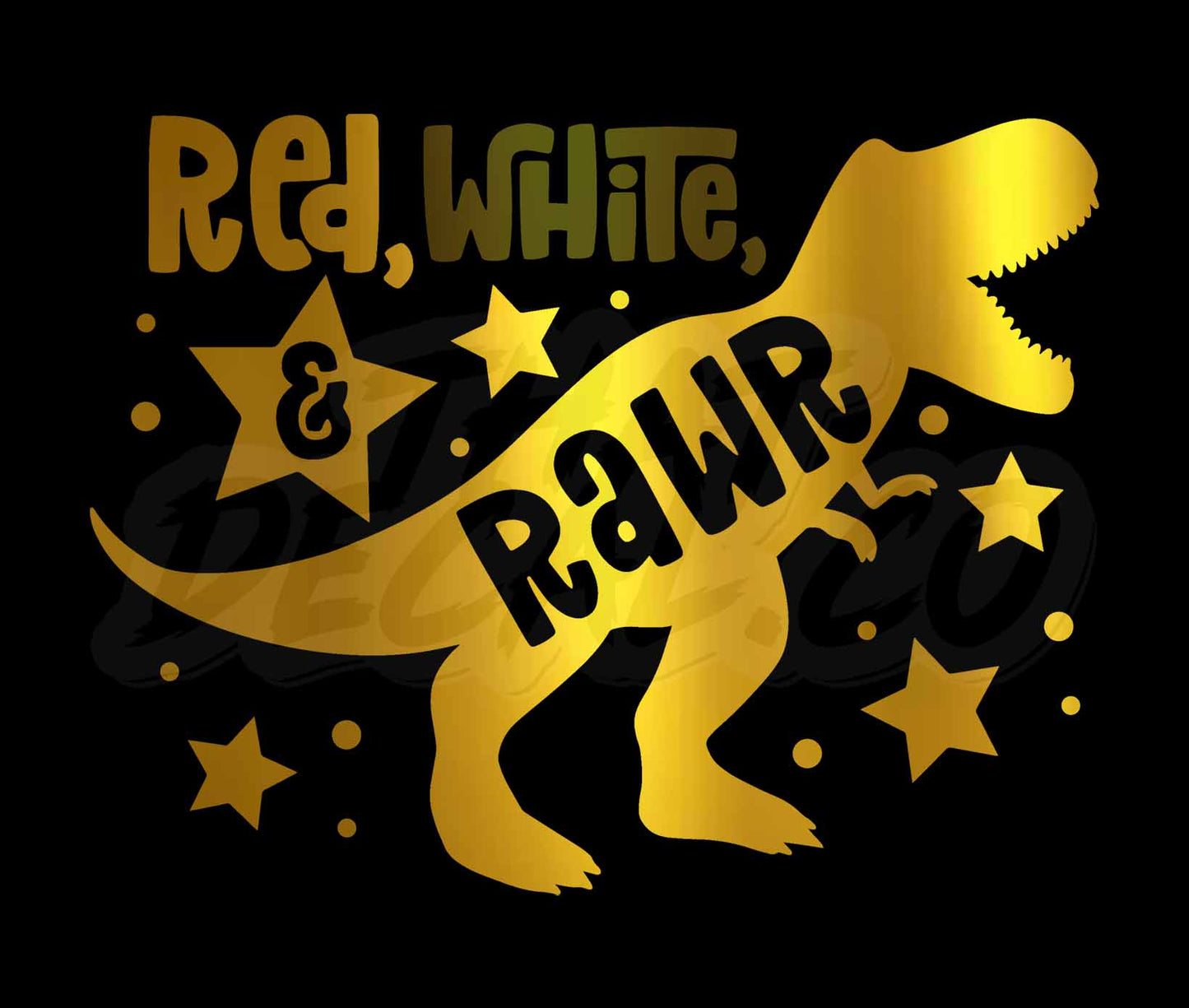 Red white and rawr