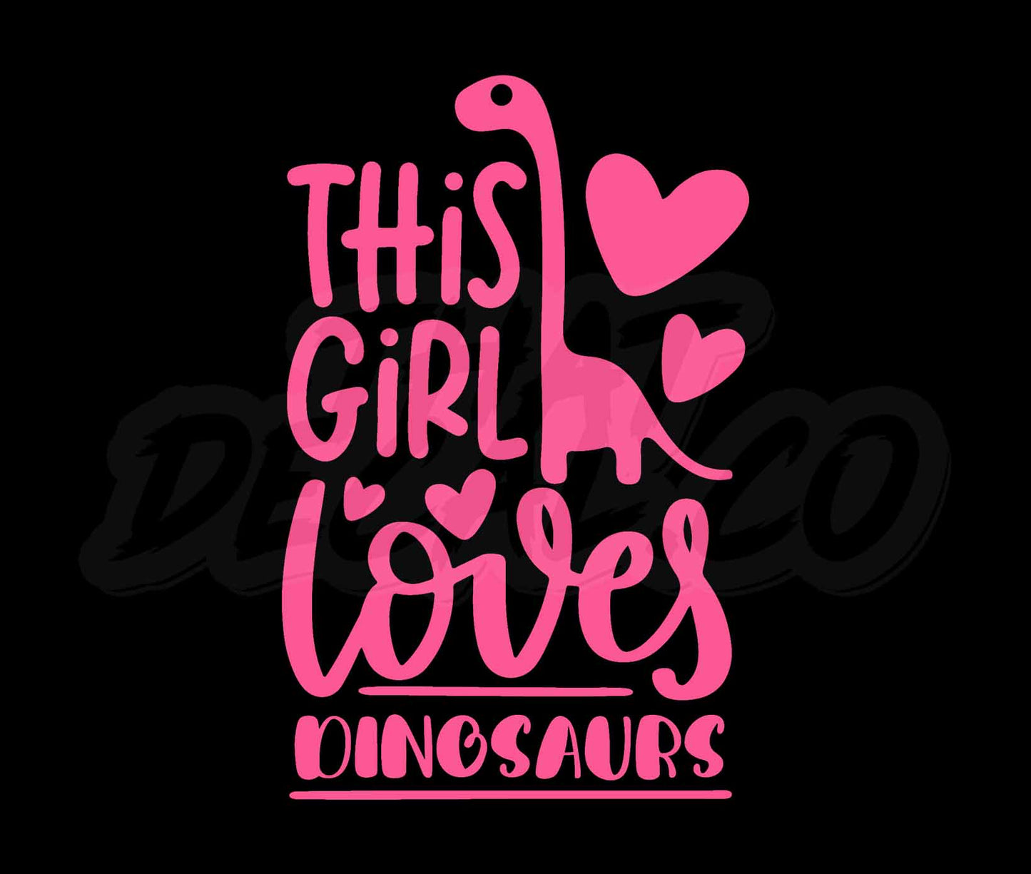 This Girl Loves Dinosaurs