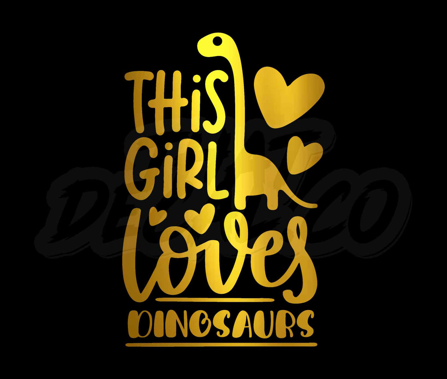 This Girl Loves Dinosaurs