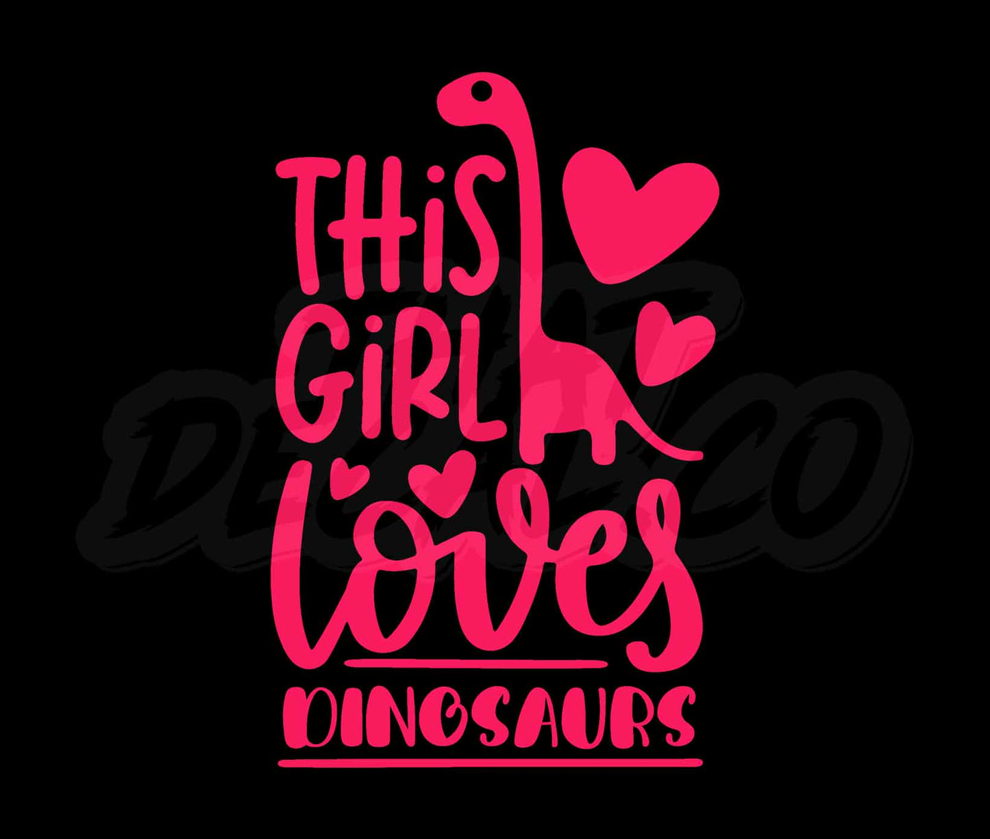 This Girl Loves Dinosaurs