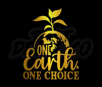 One Earth One Choice