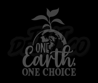 One Earth One Choice