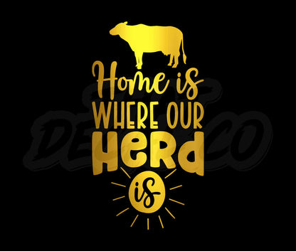 Home Is Where Our Herd Is