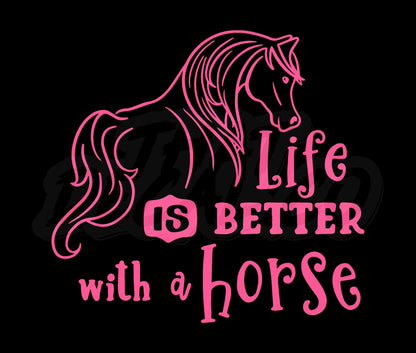 Life is better with a horse