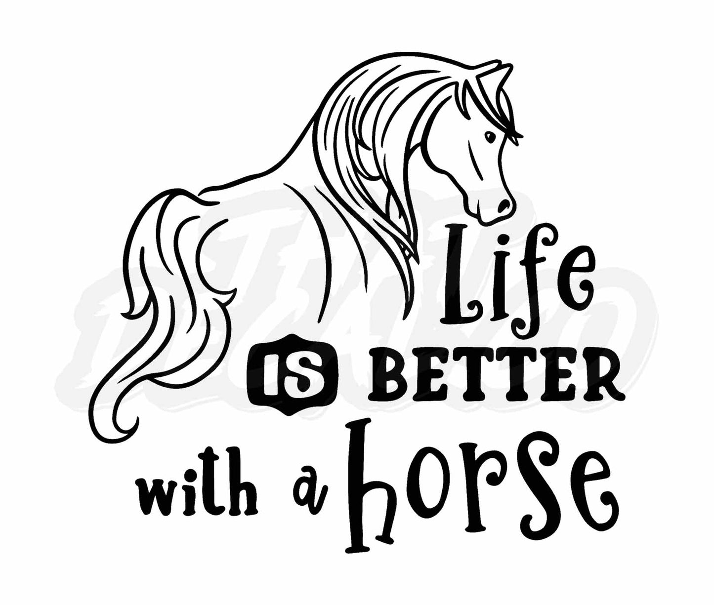 Life is better with a horse