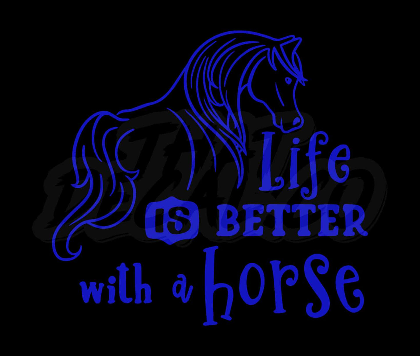 Life is better with a horse