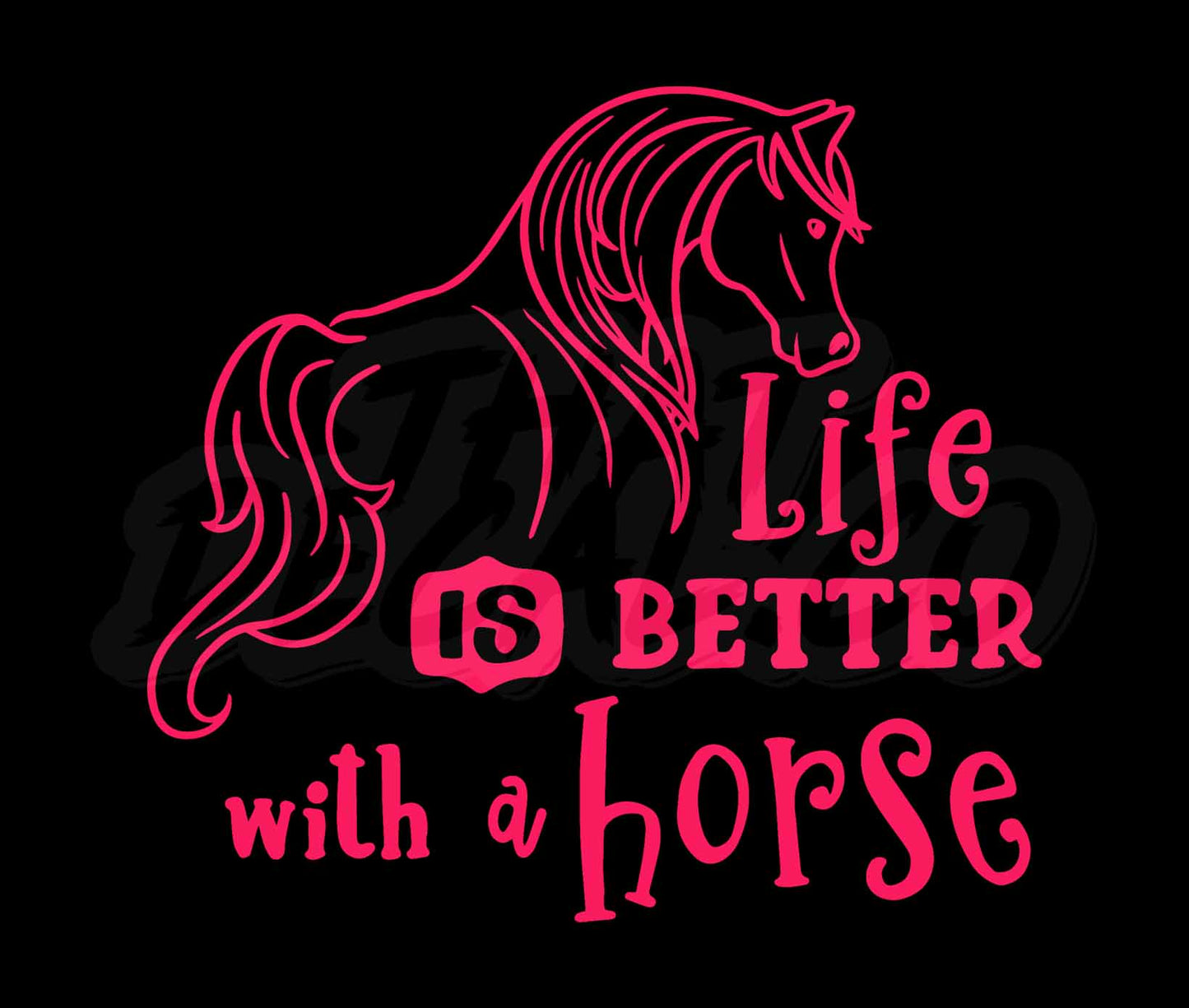 Life is better with a horse