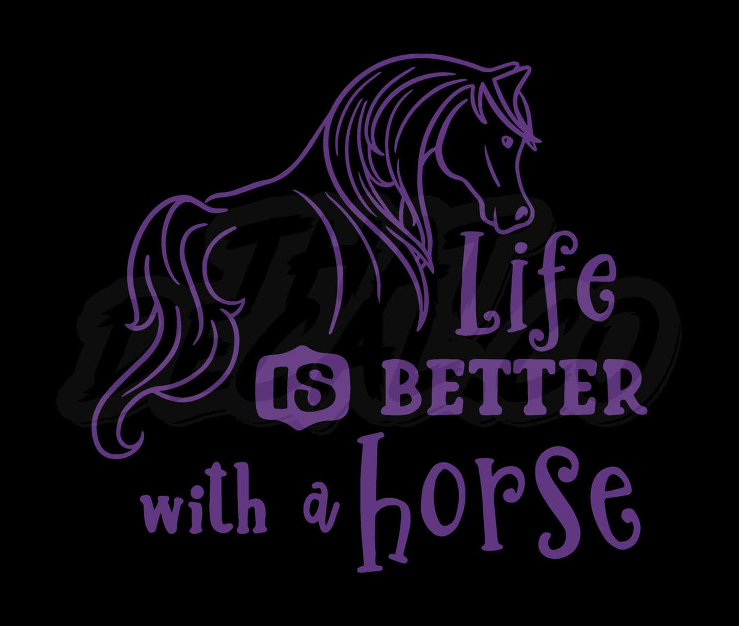 Life is better with a horse