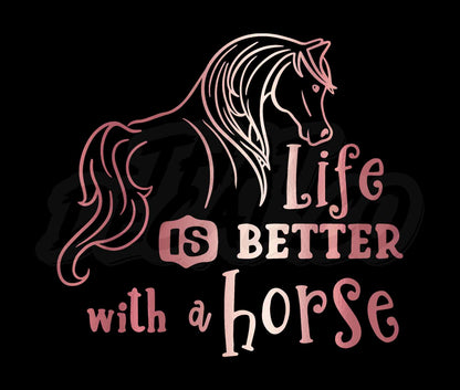 Life is better with a horse