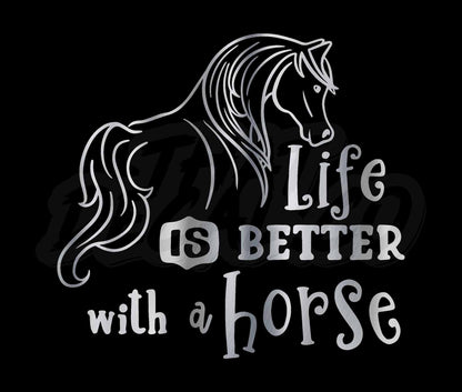 Life is better with a horse