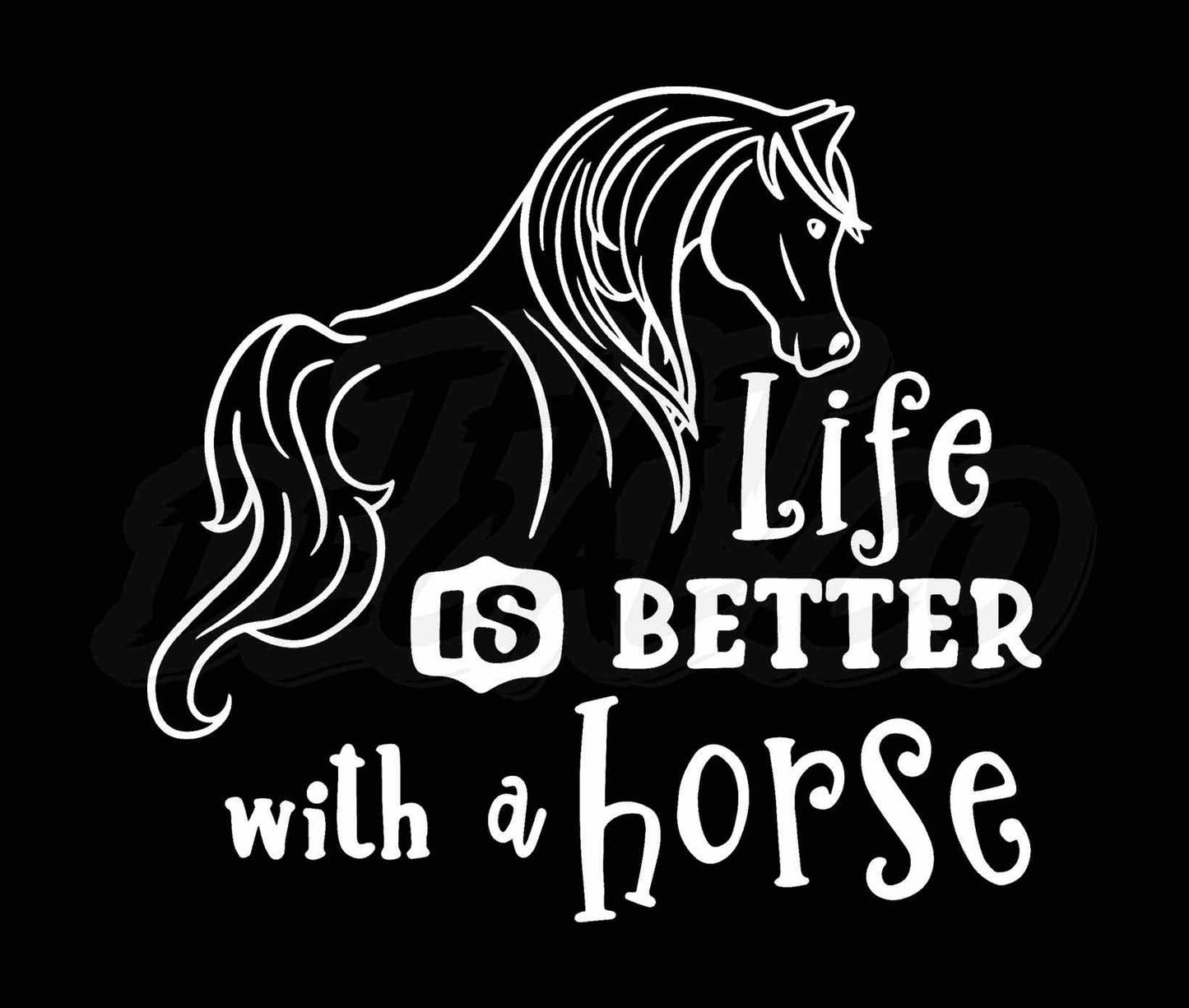 Life is better with a horse