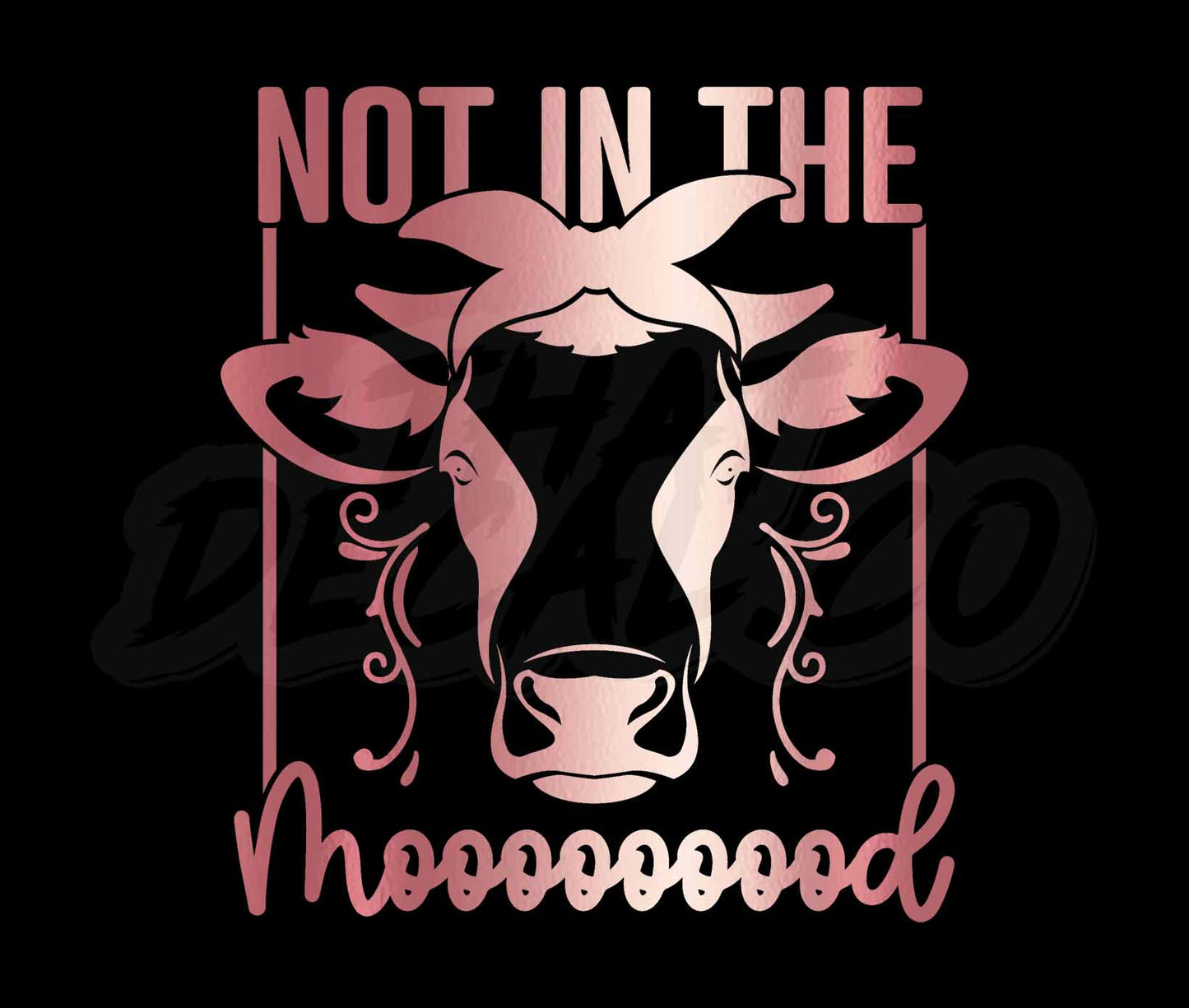 Not In The Mooooood