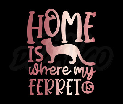 Home Is Where My Ferret Is