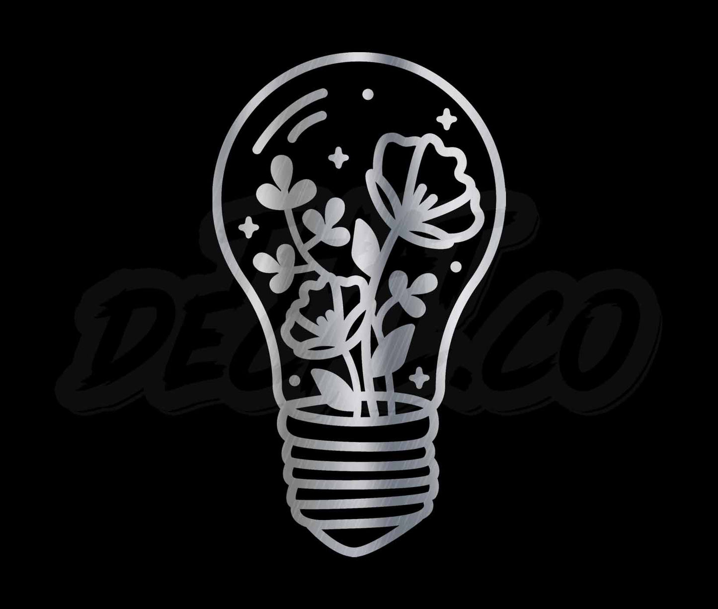 Floral Lightbulb