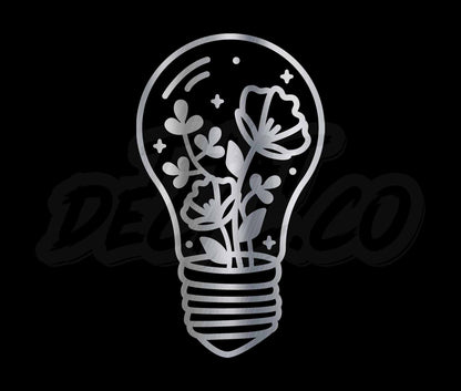 Floral Lightbulb