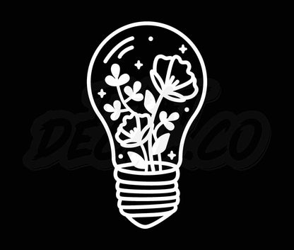 Floral Lightbulb