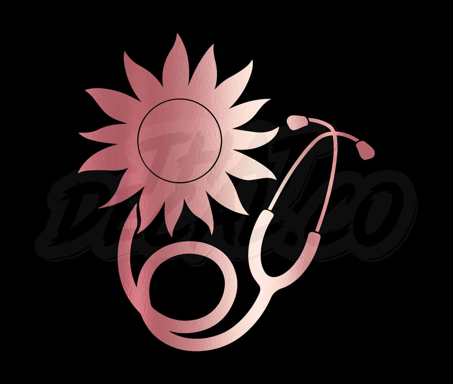 Sunflower stethoscope